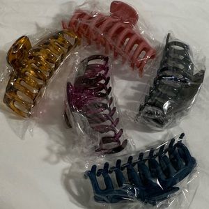 5 claw hair clips